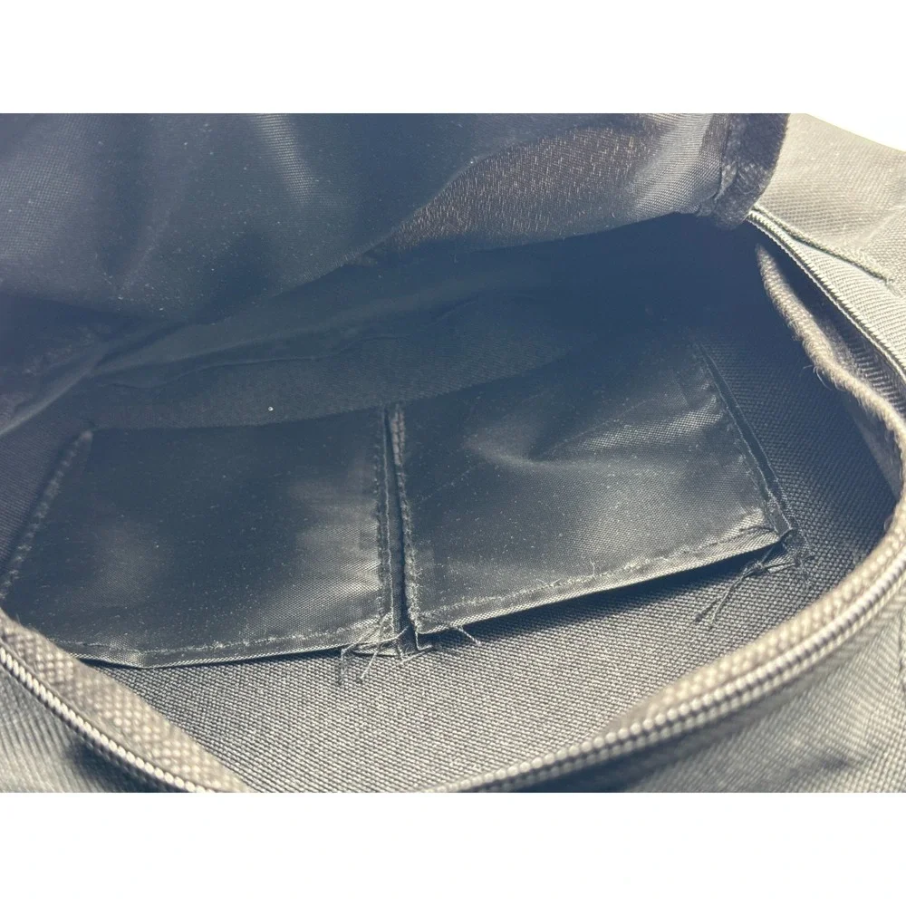 jdfr Shoulder Back Pack - Black - NEW Without Tags - 18 x 14 - 2 Pocket